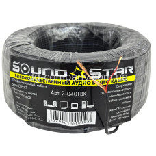 Кабель микрофонный 1 жила Sound Star(7-0401), 100м