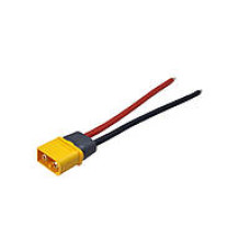 Штекер питания Amass XT60H Male с кабелем 14AWG 10см Штекер питания Amass XT60H Male с кабелем 14AWG 10см