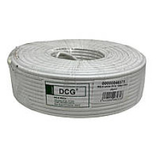 Коаксиальный кабель RG-6 DCG,белый, 100м(Распродажа) Коаксиальный кабель RG-6 DCG,белый, 100м(Распродажа)