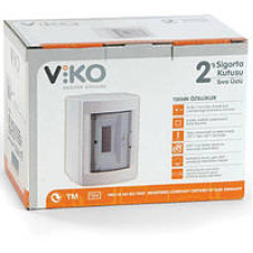 Коробка наружная Viko под 2 автомата Коробка наружная Viko под 2 автомата