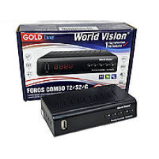 Комбинированный тюнер с Т2 World Vision Foros