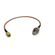 Пигтейл F female-SMA male прямой, 20см Пигтейл F female-SMA male прямой, 20см