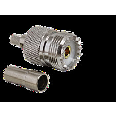 Гнездо UHF female обжимное под кабель RG58 Гнездо UHF female обжимное под кабель RG58