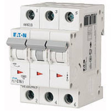 Автомат трехполюсный Eaton-Moeller HL4 3p 20A, тип С, 4,5кА Автомат трехполюсный Eaton-Moeller HL4 3p 20A, тип С, 4,5кА