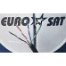 Кабель витая пара UTP 5e наружная Eurosat 4х2х0.5, медная,305м Кабель витая пара UTP 5e наружная Eurosat 4х2х0.5, медная,305м