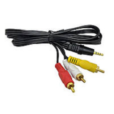 Шнур штекер 3.5мм 4С- 3RCA(штекер-3 тюльпана) Шнур штекер 3.5мм 4С- 3RCA(штекер-3 тюльпана)