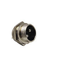 Разьем MIC 332 2-pin штекер монтажный Разьем MIC 332 2-pin штекер монтажный