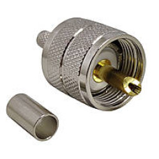 Штекер UHF male обжимной под кабель RG58 Штекер UHF male обжимной под кабель RG58