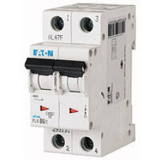 Автомат двухполюсный Eaton-Moeller HL4 2p 50A, тип С, 4,5кА Автомат двухполюсный Eaton-Moeller HL4 2p 50A, тип С, 4,5кА