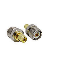Переходник гнездо UHF female SO-239- штекер SMA male Переходник гнездо UHF female SO-239- штекер SMA male