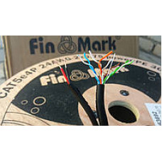 Витая пара FTP Finmark с питанием 2х0.75,305м Витая пара FTP Finmark с питанием 2х0.75,305м