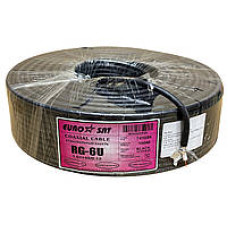 Телевизионный кабель Eurosat RG6U,100м Телевизионный кабель Eurosat RG6U,100м