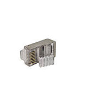Коннектор компьютерный RJ45 6 категории экранированный Zoerax Коннектор компьютерный RJ45 6 категории экранированный Zoerax