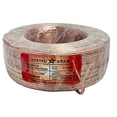 Кабель акустический 2х0.35 Sound Star медный, 100м Кабель акустический 2х0.35 Sound Star медный, 100м