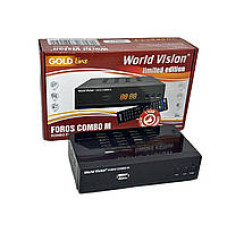 Комбинированный тюнер с Т2 World Vision Foros Metal Комбинированный тюнер с Т2 World Vision Foros Metal