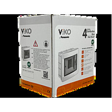 Коробка внутренняя Viko под 4 автомата Коробка внутренняя Viko под 4 автомата