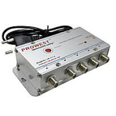 Усилитель ТВ сигнала Prowest на 1-4 телевизора Усилитель ТВ сигнала Prowest на 1-4 телевизора
