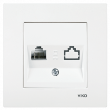 Розетка компьютерная RJ45 Viko Karre Розетка компьютерная RJ45 Viko Karre
