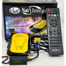 Спутниковый тюнер Sat Integral 1258 HD Спутниковый тюнер Sat Integral 1258 HD