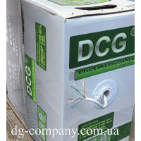 Кабель витая пара UTP 5e DCG, CCA, внутренняя, 305м